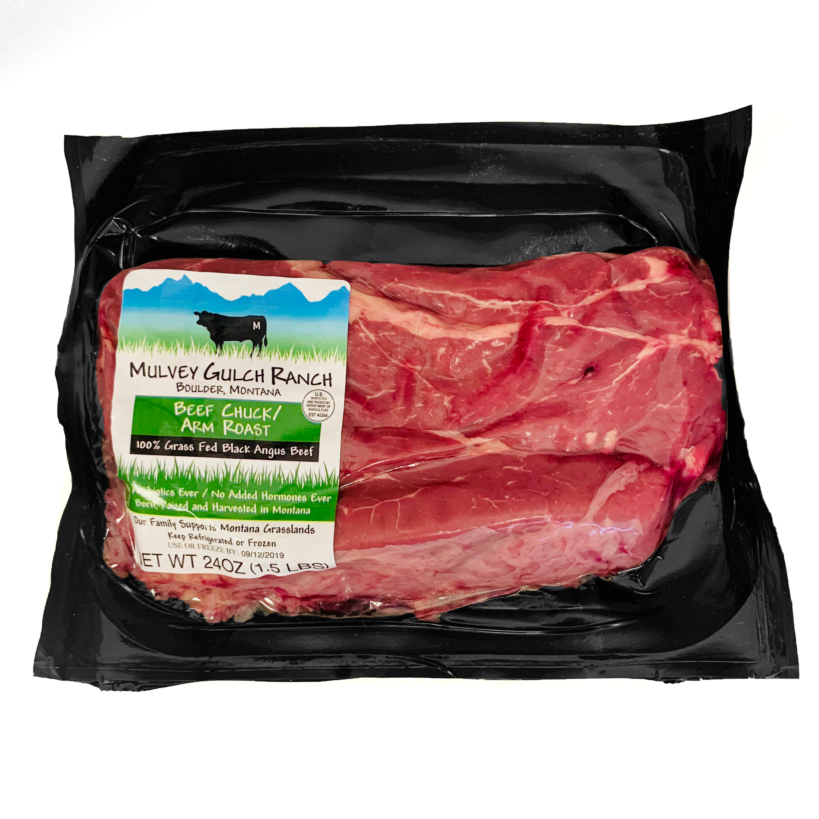 Certified Grass Fed Pasture Raised Beef Roasts Mulvey Gulch Ranch